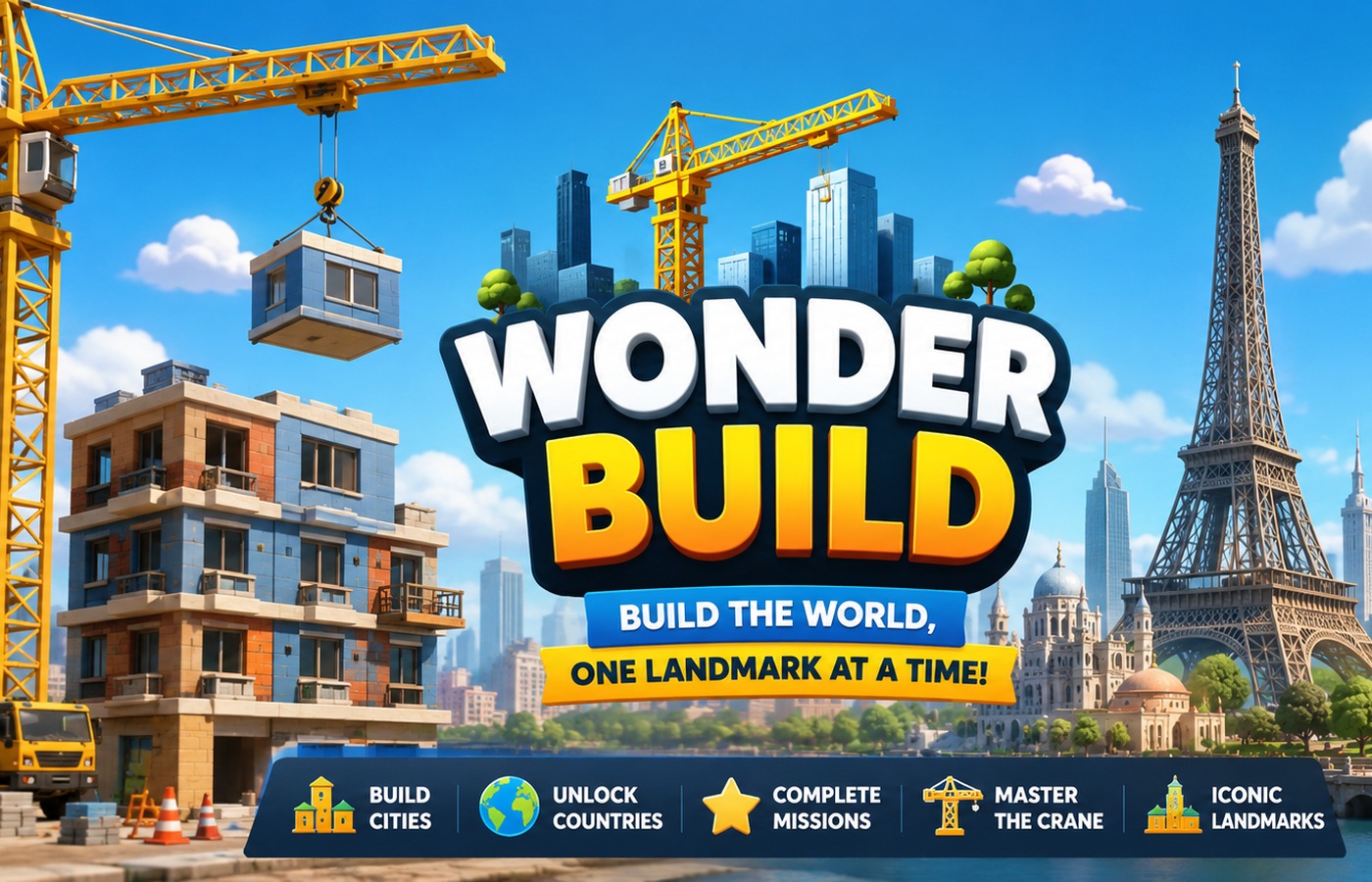 Wonder Build şehir ve bina yakını